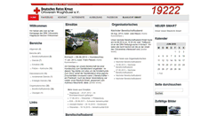 Desktop Screenshot of drk-waghaeusel.de